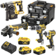 Набір із чотирьох акумуляторних безщіткових інструментів DeWalt DCK422P3T - зображення 1