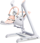 Стілець для годування Caretero Indigo Powder Pink + гойдалка TERO-765 (5908310392424) - зображення 3