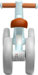 Велосипед-біговел Caretero Toyz Otto Синій TOYZ-02353 (5908310393117) - зображення 4
