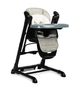 Стільчик для годування + гойдалка Caretero Indigo Black Grey TERO-7650 (5908310397153) - зображення 3