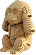 Картонный конструктор Cartonic 3D Puzzle Monkeys Trio 267 элементов (CARTTRIOMONK) - изображение 3