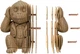 Картонный конструктор Cartonic 3D Puzzle Monkeys Trio 267 элементов (CARTTRIOMONK) - изображение 5