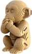 Картонный конструктор Cartonic 3D Puzzle Monkeys Trio 267 элементов (CARTTRIOMONK) - изображение 9