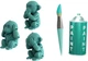 Картонный конструктор Cartonic 3D Puzzle Monkeys Trio 267 элементов (CARTTRIOMONK) - изображение 13