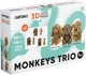 Картонный конструктор Cartonic 3D Puzzle Monkeys Trio 267 элементов (CARTTRIOMONK) - изображение 14