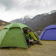 Dwuosobowy namiot kopułowy Naturehike Cloud Peak 2 20D Ciemnozielony NH17K240-Y (6927595712627) - obraz 4
