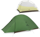 Намет надлегкий двомісний Naturehike Cloud Up Pro Темно-зелений CNK2350WS020 (6927595798737) - зображення 2