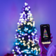 Світлодіодна Smart LED гірлянда Twinkly Dots Lights RGB 200 IP44 10 м USB-C кабель Прозорий (TWD200STP-TEU) - зображення 8