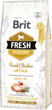 Сухий корм для дорослих собак Brit Fresh Great Life з куркою та картоплею 12 кг (8595602530731) - зображення 1