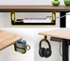 Стіл Mealux PowerDesk Duo Walnut з електрорегулюванням висоти (арт. EVO-242 Duo Walnut /B) - изображение 4
