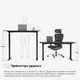 Стіл Mealux PowerDesk Duo Walnut з електрорегулюванням висоти (арт. EVO-242 Duo Walnut /B) - изображение 9