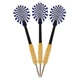 Дротики для игры в дартс каплевидные Baili BL-3118 18гр 3шт Blue - изображение 3