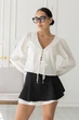 Блузка Tales Jozefina 2XL-3XL белый (bl5312-001) - изображение 4