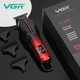 Триммер для стрижки VGR V-226 Красный 9000 RPM с LED-дисплеем 3 насадки - изображение 3