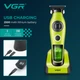 Триммер VGR V-880T Green с внешним роторным мотором External Rotor Motor и лезвием MIM Blade - изображение 7