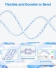 Нейлоновый Ethernet-кабель Cat 8 Digoloan 40 Гбит/с 2000 МГц 10м - изображение 2