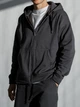 Спортивный костюм мужской на флисе оверсайз кроя на молнии Teamv Fur Zip Графит XL - изображение 5
