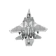 Конструктор металевий Shupin "Винищувач F15 Eagle" - зображення 3