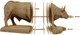 Картонный конструктор Cartonic 3D Puzzle Bull 288 элементов (CARTBULL) - изображение 5