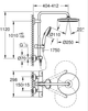 System prysznicowy Grohe QuickFix Vitalio Start System 250 (26678001) - obraz 6