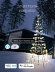 Świecące drzewko LED Smart Twinkly Light tree RGBW 300 Gen II IP44 2 m (TWP300SPP-BEU) - obraz 5