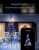Świecące drzewko LED Smart Twinkly Light tree RGBW 300 Gen II IP44 2 m (TWP300SPP-BEU) - obraz 6