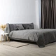 Покривало ТЕП "VELOUR" Сіре/Ромб круглий, 240x260 - изображение 3