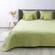 Покривало ТЕП "VELOUR" Салатове/Ромб прямий, 240x260 - изображение 6