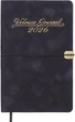 Тижневик датований Buromax 2026 Velour А5 зі штучної шкіри 136 сторінок Чорний (BM.2710-01) - зображення 1