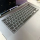 Силіконова накладка xVibe на клавіатуру MacBook New Pro 16.2" 2021-2026 Українскі літери EU Black - изображение 6