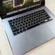 Силіконова накладка xVibe на клавіатуру MacBook New Air 13.6 2022-2026 Українскі літери US Black - изображение 7