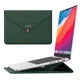 Чохол - конверт xVibe Leather PU sleeve stand для MacBook ноутбука планшета 13"-14.2" Green - изображение 2