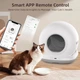 Смарт автоматичний лоток Tikpaws Auto Self-Cleaning Cat Litter Box CB001, котячий туалет, сірий - зображення 9