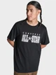 Футболка хлопковая длинная мужская Converse CVM5T163-BLK 2XL Черная (0198820256582) - изображение 1