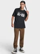 Футболка хлопковая длинная мужская Converse CVM5T163-BLK 2XL Черная (0198820256582) - изображение 3