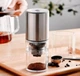 Портативная электрическая жерновая кофемолка Coffee Grinder HD-986 3.7V/13W на аккумуляторе Серебристый - изображение 7