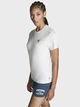 Футболка хлопковая длинная женская Converse CVW5T108-WHT XS Белая (0198820335171) - изображение 4