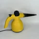 Пароочиститель с насадками Steam Cleaner 1000Вт, ручной многофункциональный отпариватель со шлангом для чистки полов, окон, плитки, сантехники, мебели, одежды, парогенератор для уборки и дезинфекции Желтый, DF-A001 - изображение 3