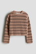 Светр H&M пд11498 коричневий 170 - изображение 1