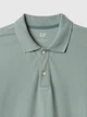 Поло длинное мужское GAP 556942215 2XL Зеленое (1159844349) - изображение 5