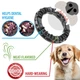 Жувальна іграшка для собак, кільце, наповнюється ласощами Ferplast Smile M Black - зображення 4