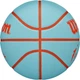 Баскетбольный мяч Wilson WNBA DRV голубо-оранжевый Размер 6 WTB4809XB06 - изображение 4
