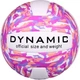 Волейбольный мяч Merco DYNAMIC розово-кораллово-фиолетово-белый Размер 5 ID36934 - изображение 2