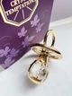 Фигурка Crystocraft со стразами Swarovski Пустышка 6х4 см 160920 - изображение 1