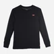 Детский лонгслив для мальчика Levi's Lvb L/S Batwing Chesthit Tee 8EC706-023 116-122 см Черный (3665115291827) - изображение 5