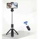 Селфи палка штатив тренога для телефона Bluetooth с пультом Selfie Stick L01 Черный - изображение 1