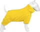 Дождевик для собак WAUDOG Clothes водонепроницаемый M47 В9-72 см С7-50 см Желтый (19898collar) - изображение 1