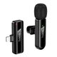 Мікрофон-петличка Hoco L20 Fair wireless microphone iP Black - зображення 1