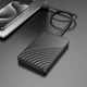 Зовнішня кишеня Hoco HB46 USB3.0 2.5-inch SATA hard drive enclosure Black - зображення 3