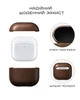 Чехол Nomad Modern Leather Brown для Airpods 4th Gen (NM014599858) - изображение 4